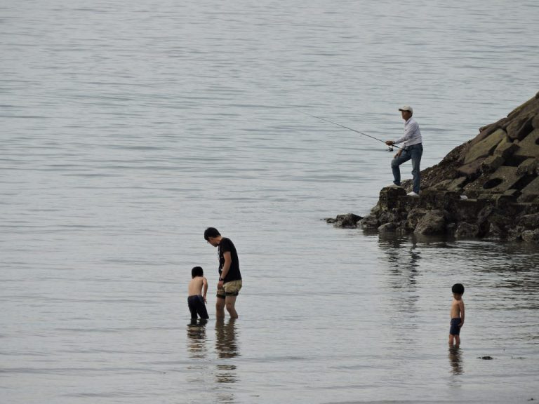 弓ヶ浜海水浴場（天草市大矢野町）