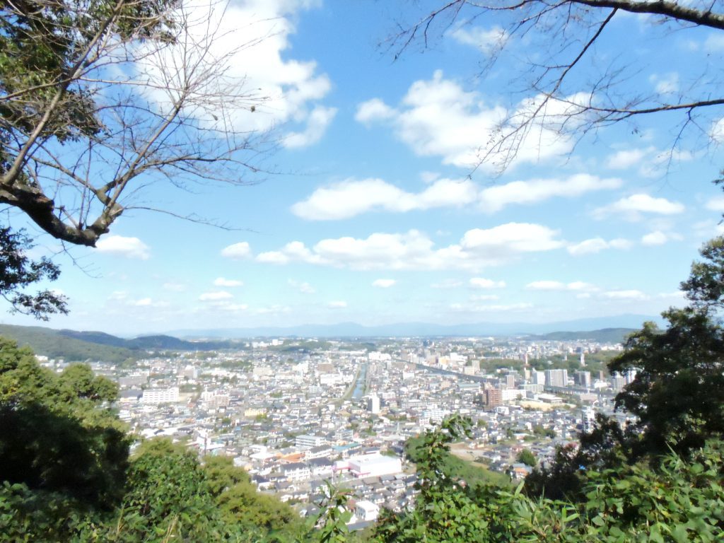 花岡山からの眺め
