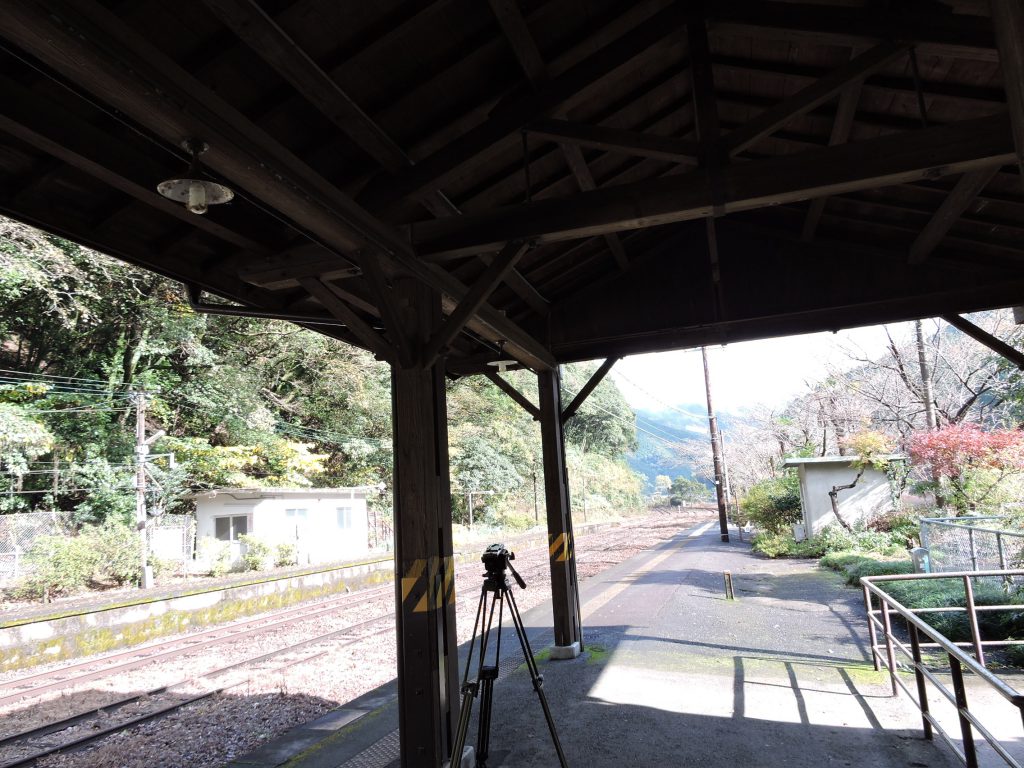 肥薩線白石駅（芦北町）