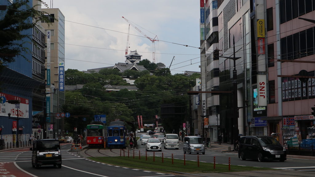 熊本城（2019年7月9日）