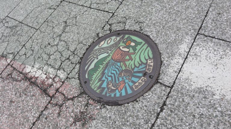 御船町のマンホール