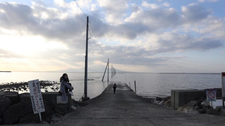 長部田海床路（宇土市）令和2年2月18日