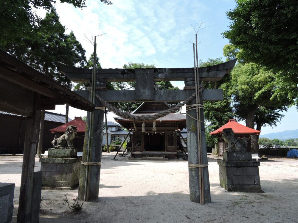中島日吉神社（平成30年4月18日）