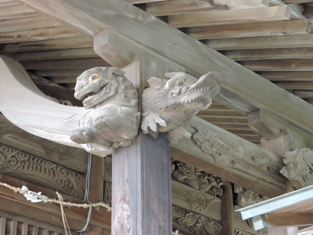 中島日吉神社（平成30年4月18日）