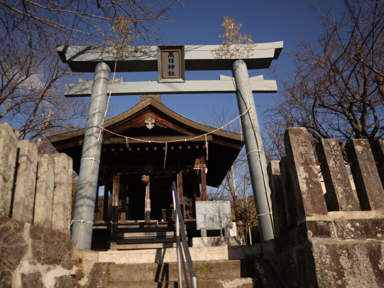 鳥居　萬日神社 - 令和3年1月14日