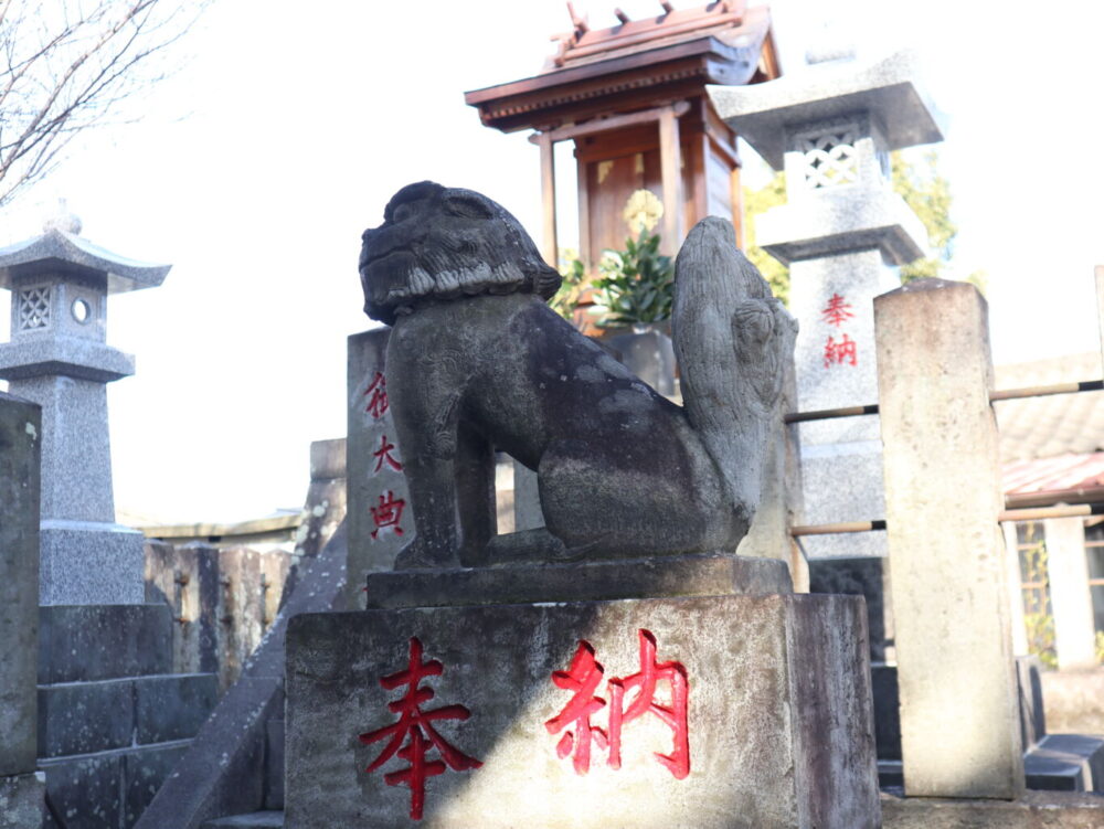 狛犬：田嵜神社 - 令和3年1月14日