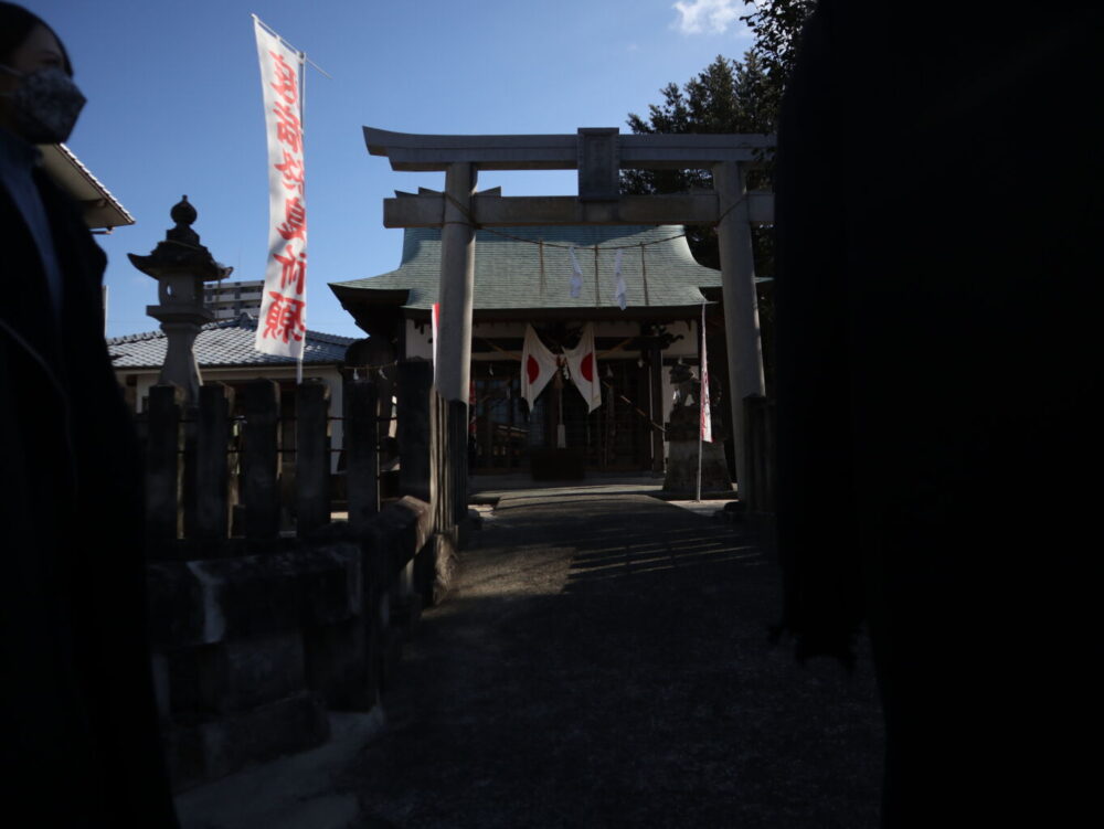 正面：宮寺熊野座神社 - 令和3年1月14日