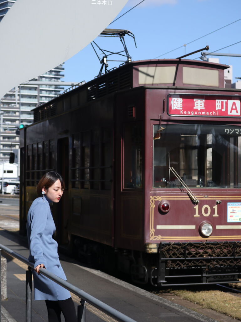 二本木口電停 - 令和3年1月14日