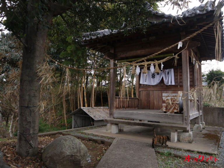 黒石神社の拝殿