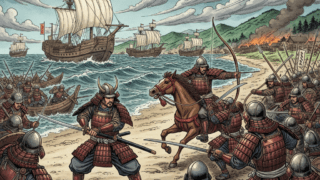 宇城市郷土資料館で「蒙古襲来絵詞〈絵5〉」を展示—竹崎季長と白石通泰の援護の様子を公開