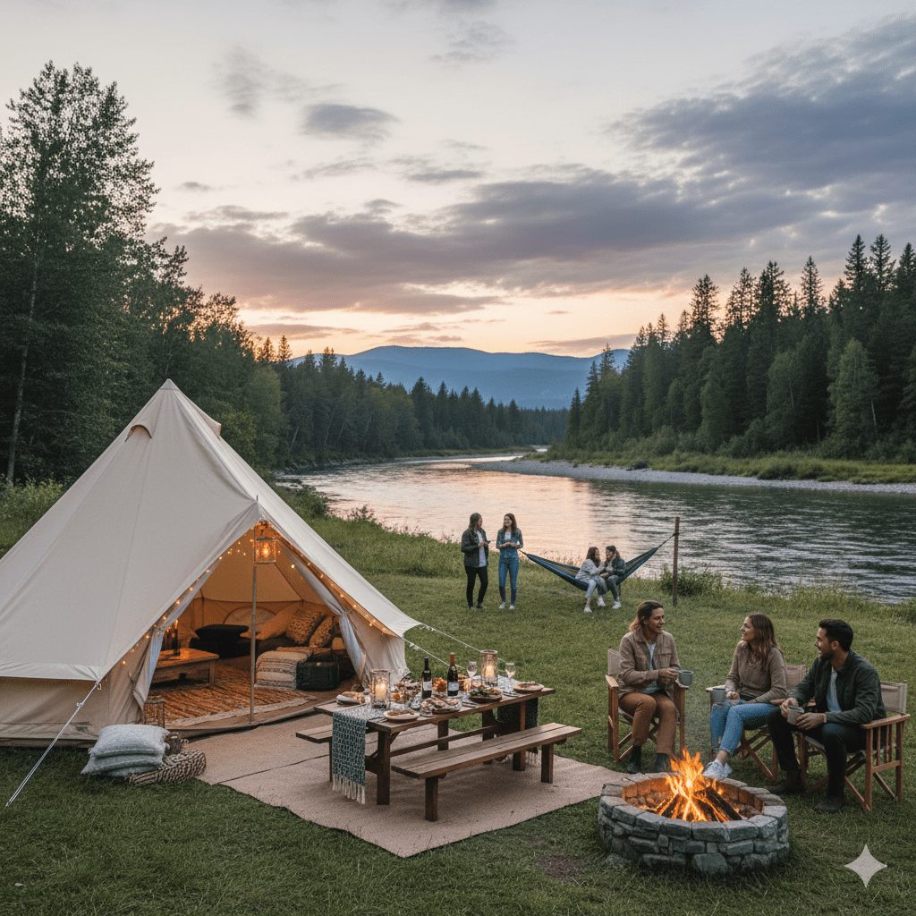 人吉市の「くまりば」でFESTIVALが12月6日開催—キッチンカー、グランピング、クリスマスWSなど集合