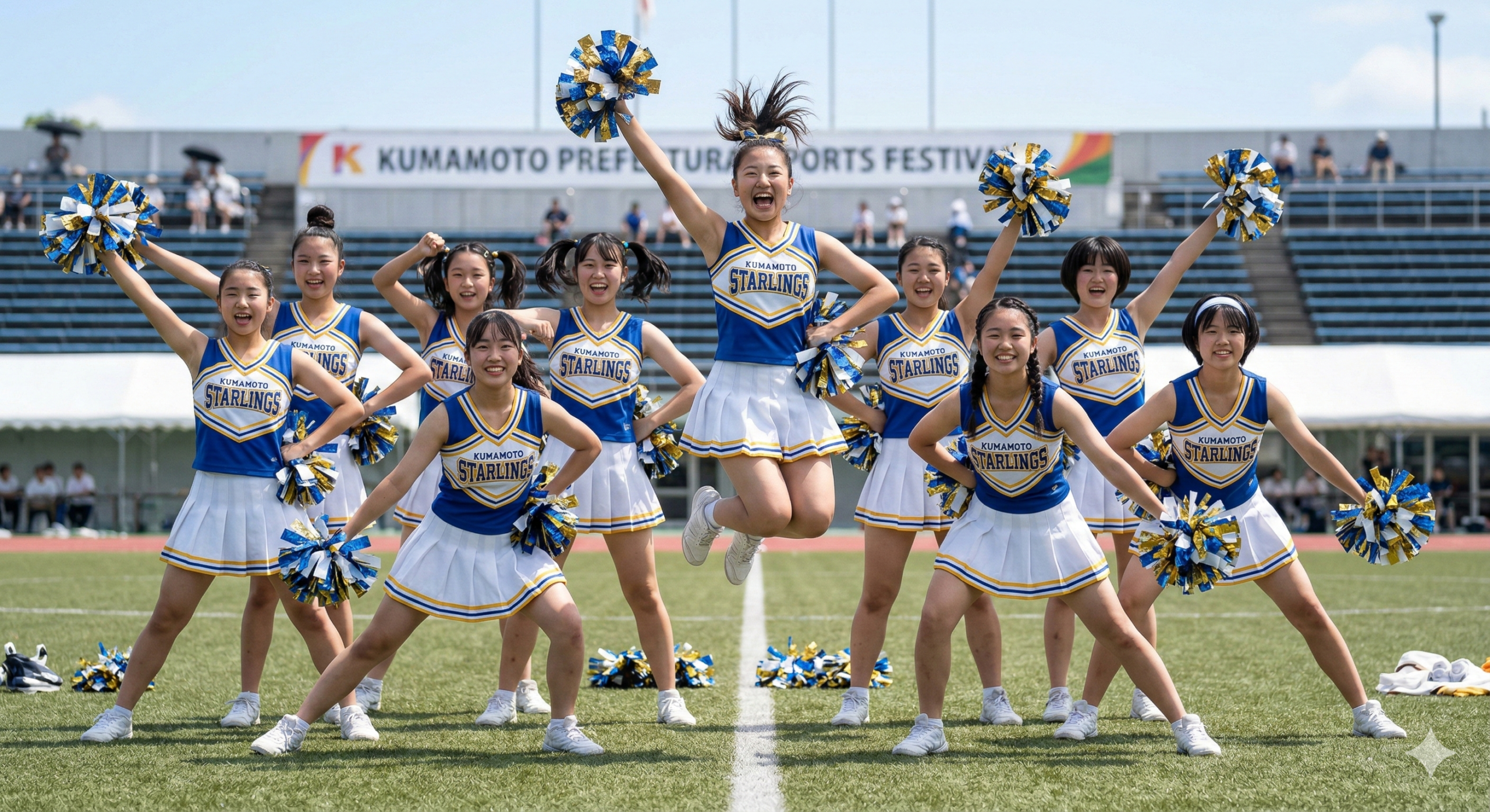 玉名市でキッズ・ジュニア向け「チアリーディング STARS」教室が開催されます！